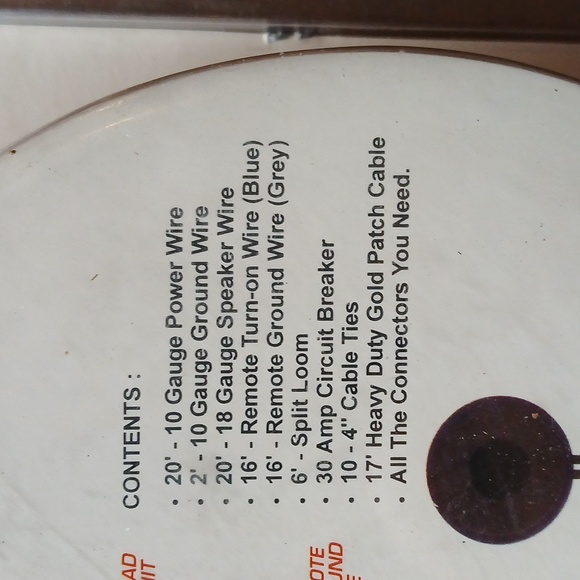 Amplifier Installation kit - Picture 3 of 7